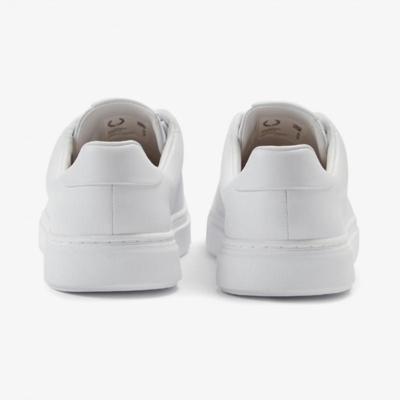 Fred Perry Мужские Белые Кроссовки B71 Кожаные