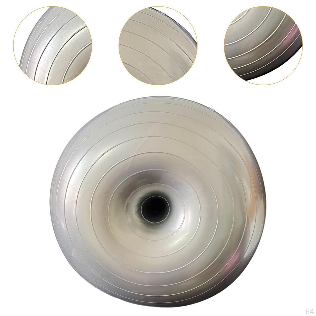 55 см мяч для упражнений в форме пончика, надувной мяч для йоги и фитнеса для ритмичных тренировок, баланса