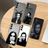 Чехол для телефона Marilyn s-Singer Manson для Samsung Galaxy A73,A72,A71,A70,A53,A52,A51,Другие Мягкий черный чехол