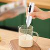Electric Milk Frother Mixer Type C Rechargeable Handheld Drink Stirrer 3-Speed Whisk Wand Powerful Motor Noise-Reducing Foam