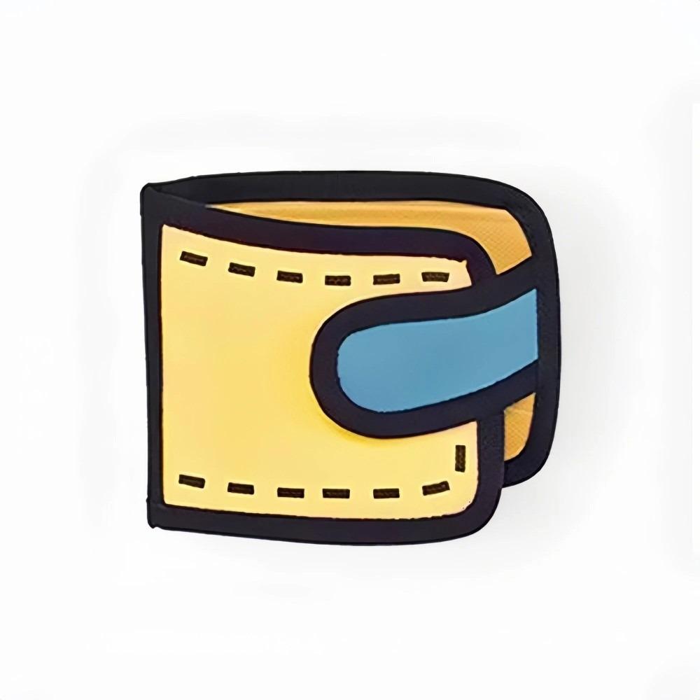 Creative Ultra-Thin Canvas Wallet Multi-Card Slot Cartoon Coin Purse Women's Wallet Women