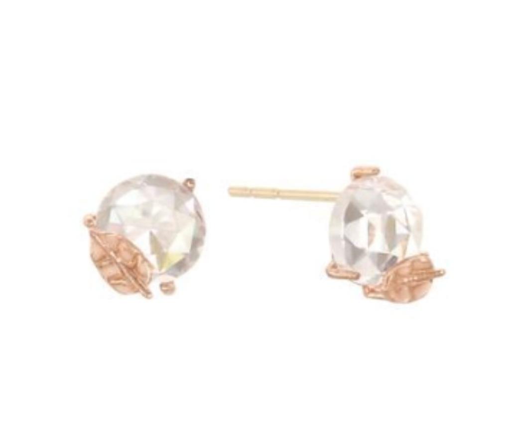 LLOYD January Apple Leaf 10K Gold Earrings LPTJ119AT