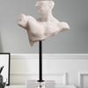Half Body Statue Resin Figurine Decoration Crafts Gift Nordic Sculpture Ornament for Office Desktop