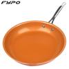 Non-stick Copper Frying Pans Skillets with Ceramic Coating Induction Cooking Oven Cooking Pot Nonstick Pan Cookware Chef Pan