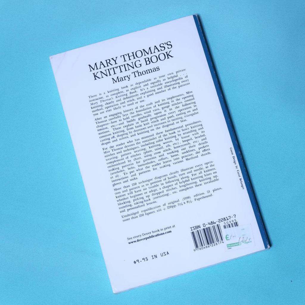 [Б/У] Распродажа! Иностранная книга "Мэри Томас Вязание Книга по вязанию"