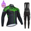 2023 Rcn Winter Thermal Fleece Cycling Jersey Set Sports Team Bike Suit Mountian Bicycle Clothing Ropa Ciclismo Invierno Hombre