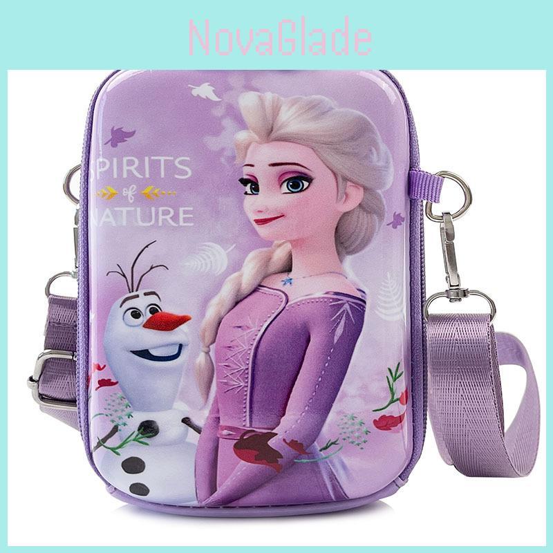 Elsa Frozen Childrens Shoulder Bag With Cartoon Design For School And Travel