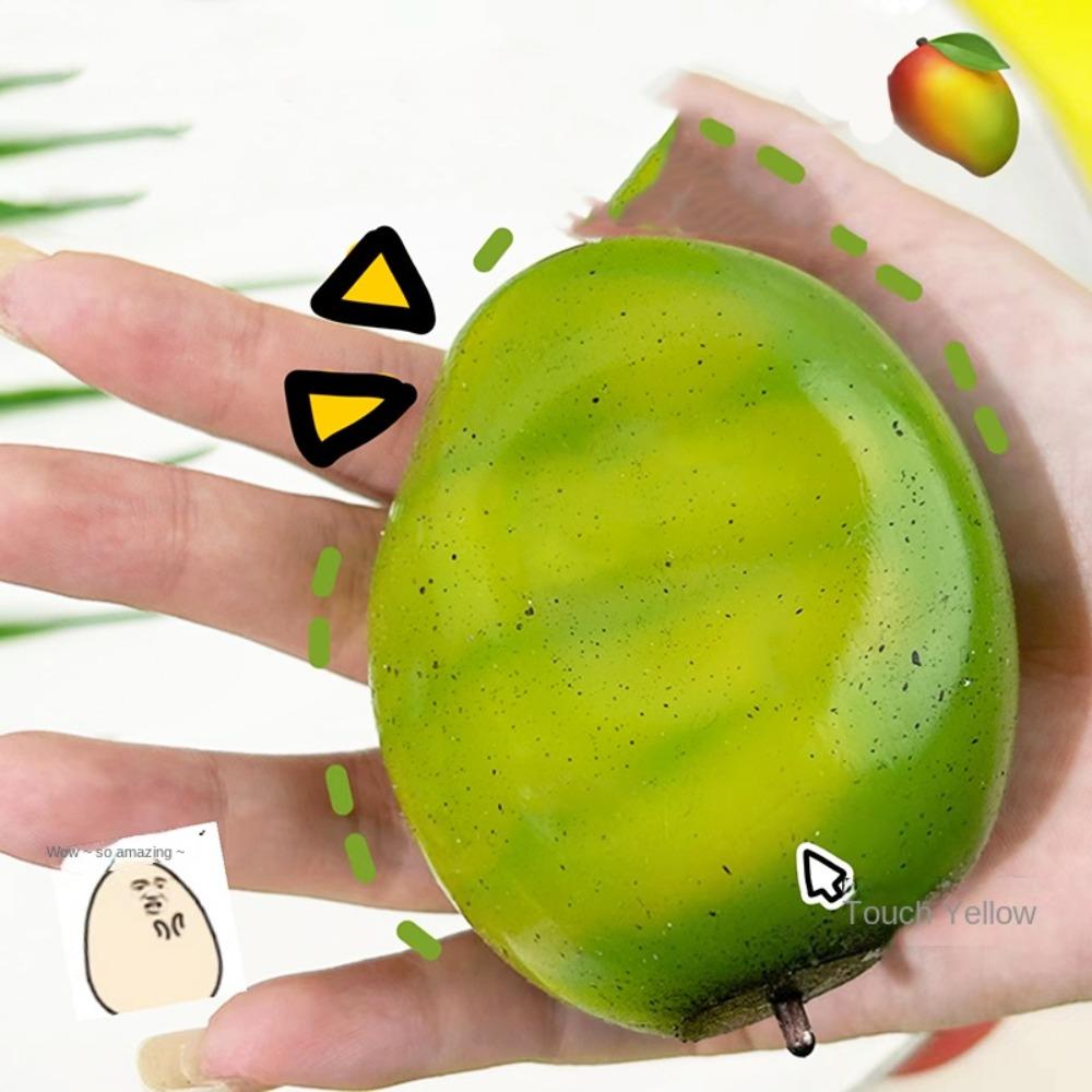 Peeling Orange Color-changing Squeeze Toys Simulation Mango Squeeze Toy Charisma Gift