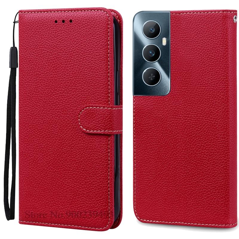 Для Realme C65 Чехол Кожаный Кошелек Книжка Чехол для Телефона Для Realme C65 4G Coque Fundas Для Oppo Realme C65 Чехол для Телефона