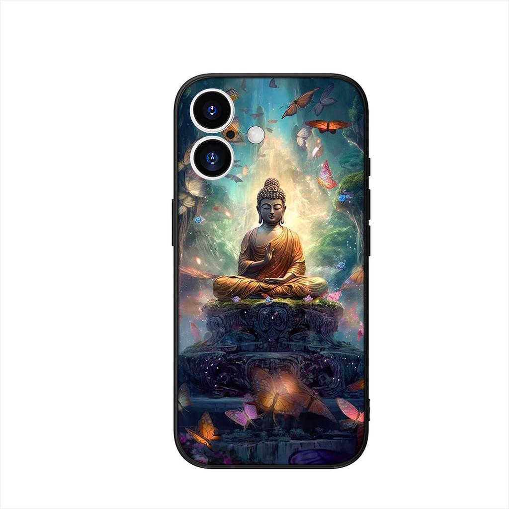 Lord Buddha Wallpaper Lotus Flower Case for Motorola Moto Edge 70 60 Fusion 40 NEO 20 Pro G Stylus G56 G96 G71 G73 G42 G51 G52