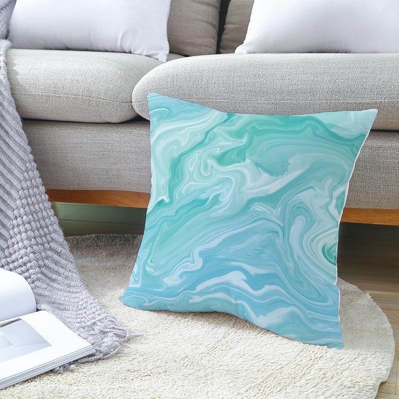 Украшение дома Геометрический принт космоса Наволочка Цветная и яркая наволочка для диванной подушки