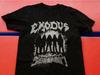 1985 EXODUS Bonded by Blood тур Унисекс Черная Мужская Футболка S-234XL TT077 Унисекс Футболка