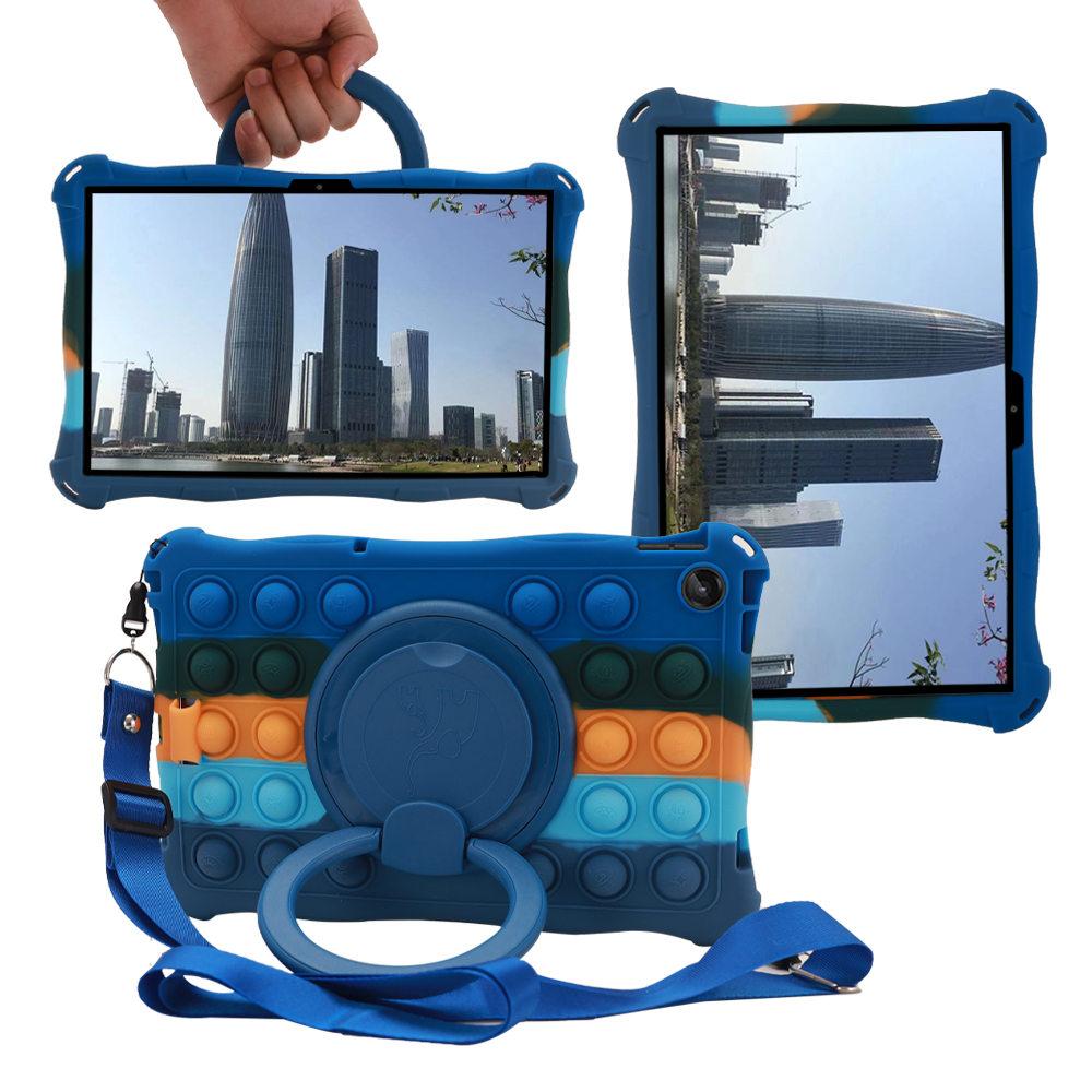 Soft Bubble Kids Case For Lenovo Tab M10 3rd Gen 10.1 TB328FU 2nd TB-X306X X306F X606 128FU 125FU 10.6 Kickstand Tablet Cover