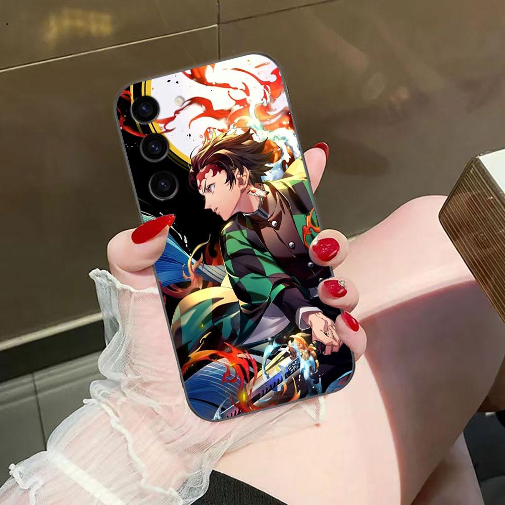 Чехол для телефона Demon Slayer Танджиро для Samsung Galaxy S26 S25 EDGE S24 S23 S22 S21 S20 FE S10 Ultra PLUS LITE