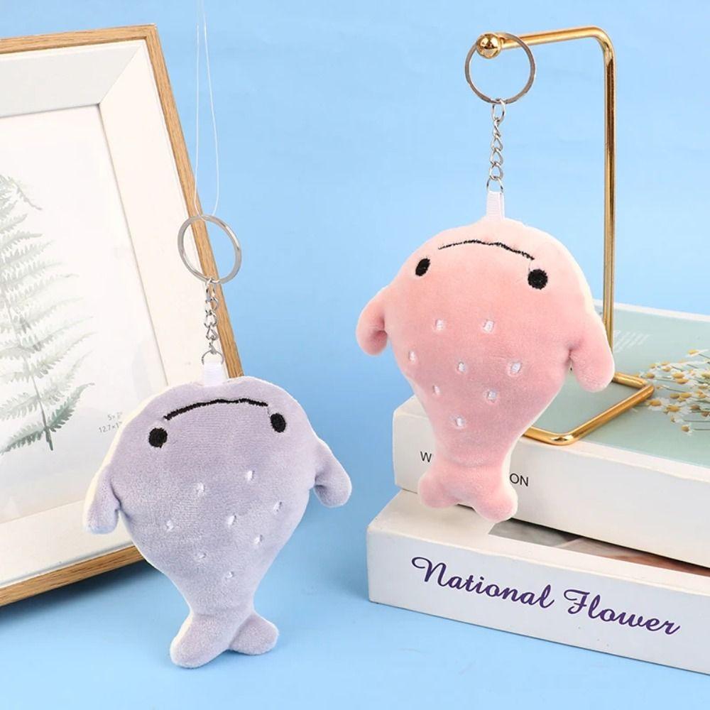 Animal Whale Animal Whale Doll Plush Whale Pendant Cartoon Whale Keychain Friends Birthday Gifts