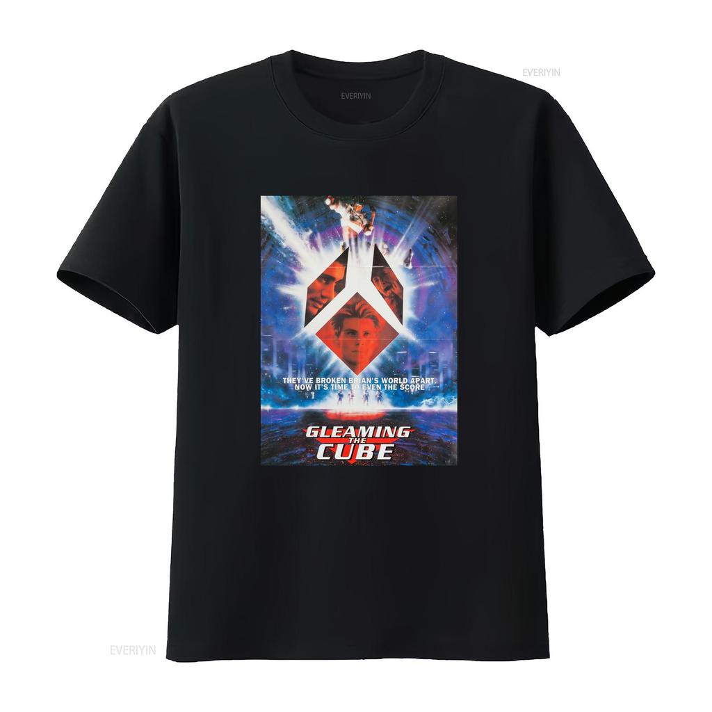 Gleaming The Cube Movie Retro 80s V9 T Shirt Sci Fi Adventure Design vintage Washed homme fashion designer clothes streetwear