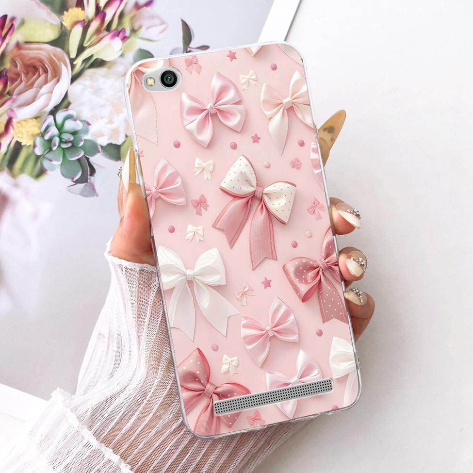 For Redmi 3 Clear Case Aesthetic Luxury Cute Cat Fashion Butterfly Funny Painted Funda For Xiaomi Redmi 3 Casing