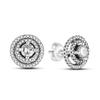 New 925 Sterling Silver Stud Earrings Cat Elephant Star Circular Stud Earring Gift Jewelry