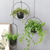 Flower Hanging Pot Creative Decorative Succulent Hanging Basket For Balcony Easy To Install Lightweight Home Decoration