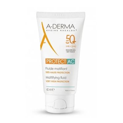 A-Derma Protect AC Матирующий флюид Spf50 + 40 мл
