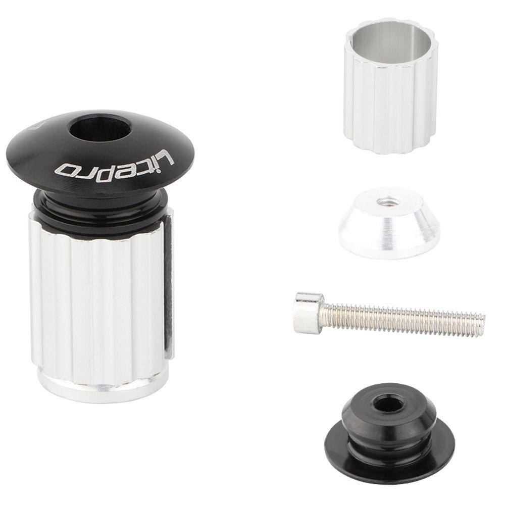 Zinc Zinc Alloy Handlebar Caps Bike Bar Ends Plugs Handle Grips Plugs Handlebar End Caps Bicycle Grip