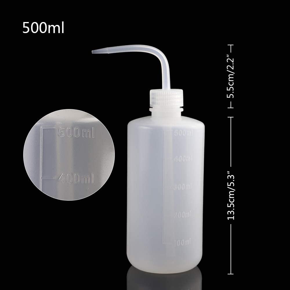 Пластиковая бутылка для промывки 500 мл 6 шт. LDPE