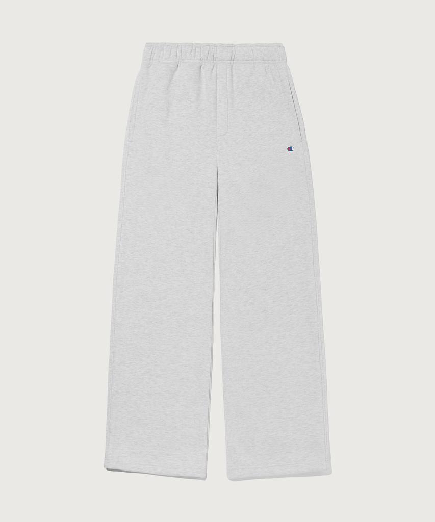 CHAMPION Women'S C-Logo Relaxed Fit Fleece-Lined Sweatpants Light Grey