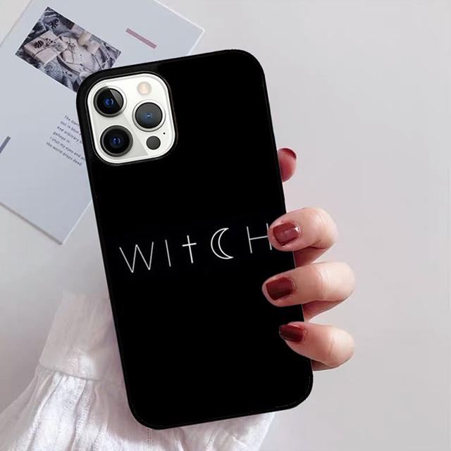 Чехол для телефона на Хэллоуин Лунная Ведьма Ужасы Для iPhone 17 Air 16 15 14 13 12 11 Pro Max Plus Max Чехол-оболочка coque