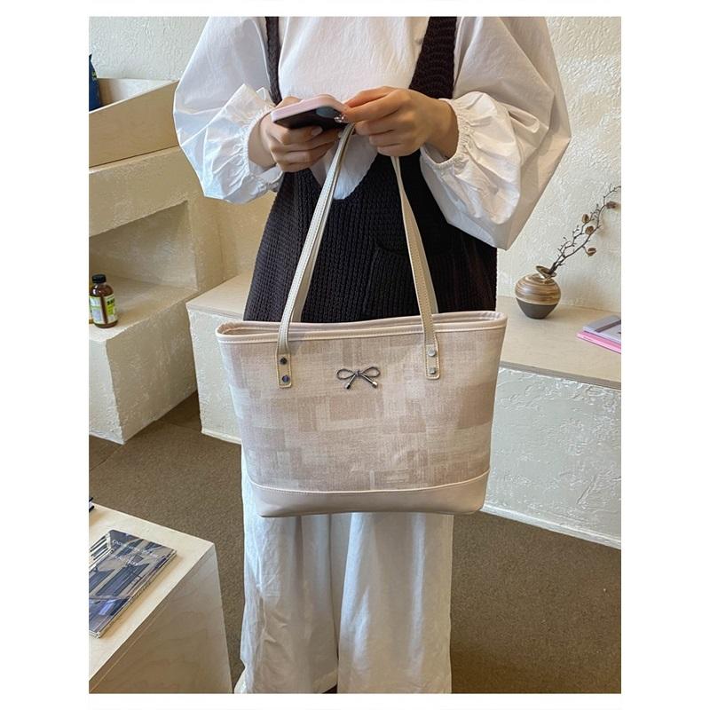 Large-capacity Bag For Women, Versatile, Fashionable, One-shoulder, Trendy, Commuter, Retro, Casual Tote Bag