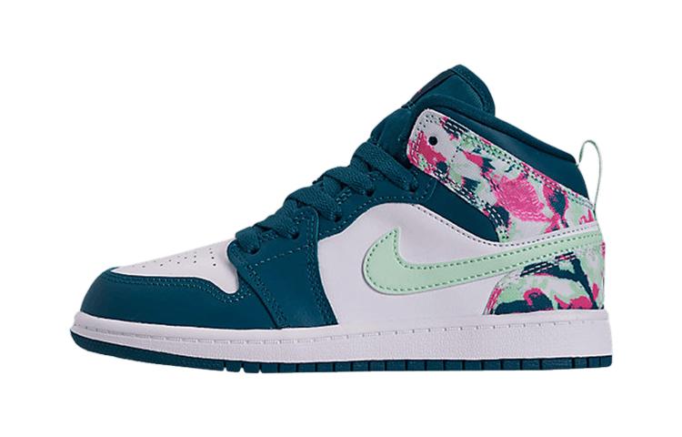 Jordan 1 Mid PS Зеленая Бездна Морозостойкая Ель 640737-300