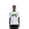 Uniqlo X Коллаборация с Jean-Michel Basquiat Весна/Лето 2024 Передний Графический Принт Футболка с коротким рукавом Унисекс Топы Белый 470740-00