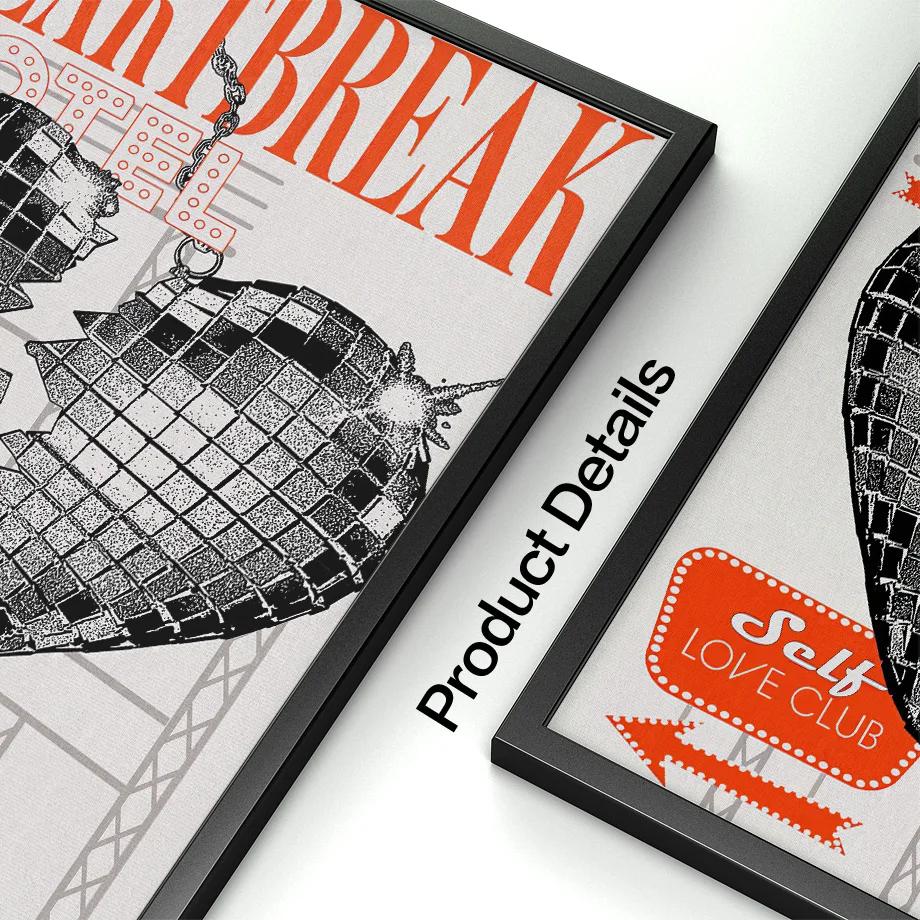 Винтажная картина на холсте в стиле диско, посвященная бильярду и покеру, декоративные постеры и принты для клубов и баров, картина для спальни.