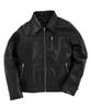 Shop Reproduction Leather S F Black Genuine Leather Lightweight Long Rider Double Rider Single Rider Leather Jacket [JIGGYS SHOP] Ziggy's Men's