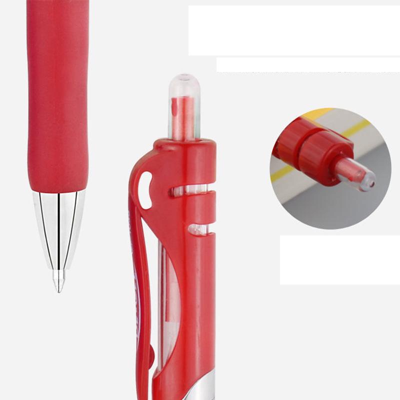 Выдвижные шариковые ручки премиум-класса с гелевыми чернилами, стержни для шариковых ручек, тонкие 0,5 мм, школьные и офисные канцелярские принадлежности, шариковая ручка, ручка для подписи