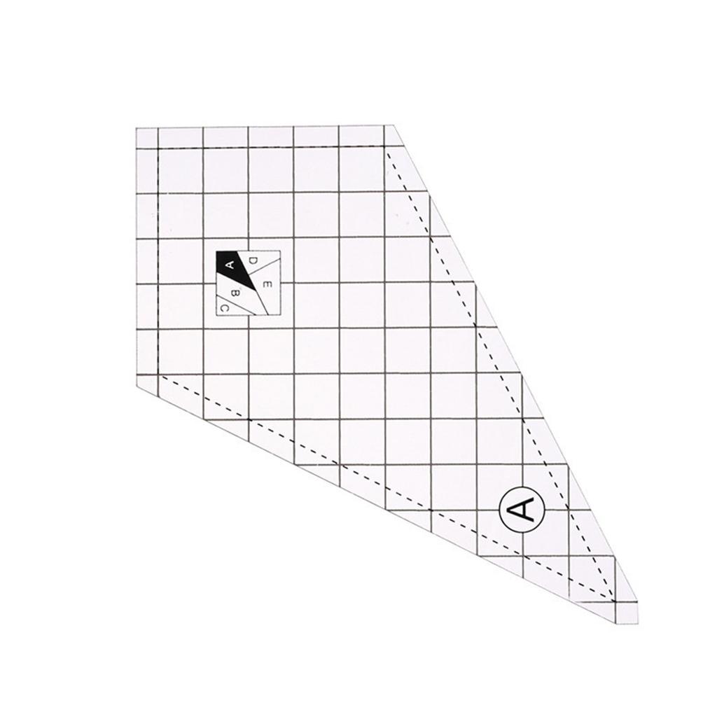 3/4/5 шт. линеек для шитья и пэчворка для точного измерения прозрачные акриловые линейки для квилтинга шаблоны линейка инструмент для пэчворка