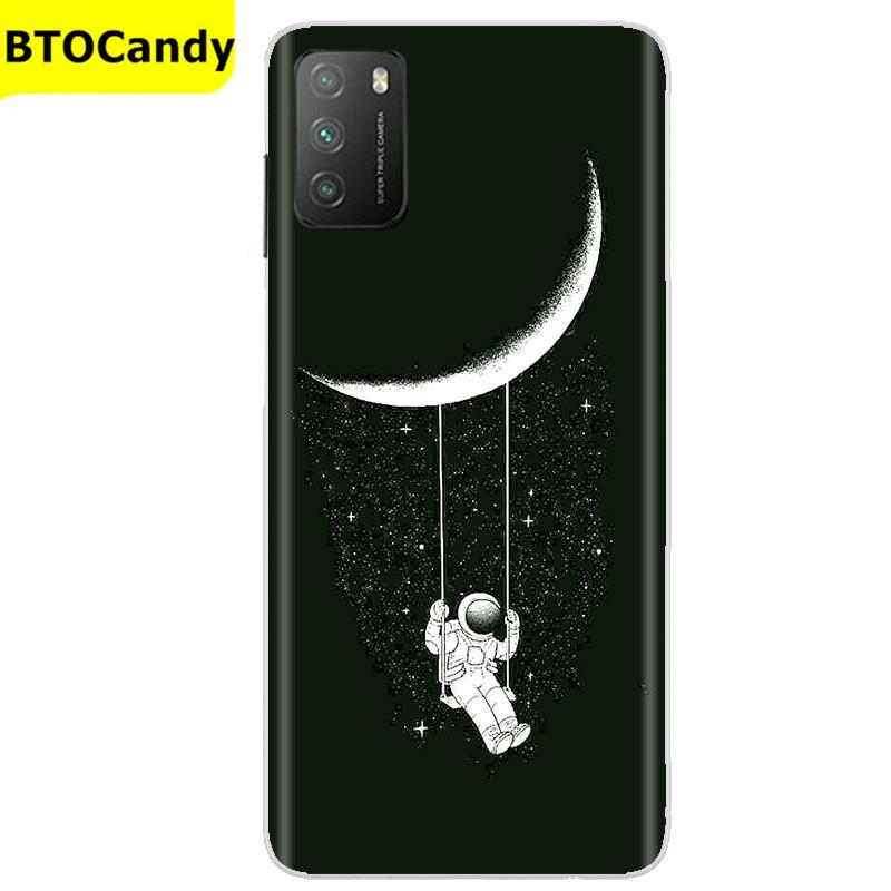 Чехол для POCO M3, мягкий силиконовый чехол для задней панели телефона для Xiaomi Poco M3 Pro 5G, задняя крышка, мягкий чехол из ТПУ для POCO M 3 M3, силиконовый чехол