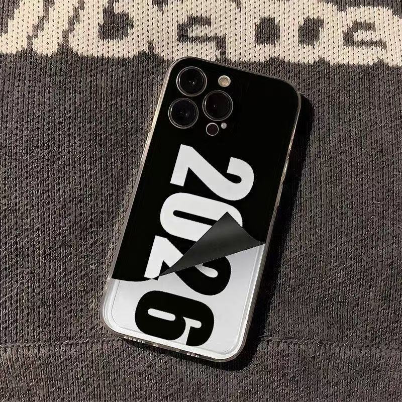 Новый 2026 для iphone17promax чехол для мобильного телефона apple 16/14pro новый год 13/12/15/11x