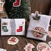 45pcs Cute Christmas Stickers Mini Paper Sticker Label INS Aesthetic Kawaii Snowman Stickers Stationery Scrapbooking Material