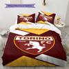 Torino Fc Pattern Bedding Set Quilt Cover Pillowcase Home Decor Gift (1 * duvet cover + 2 * pillowcase, without core)