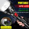 Strong Light Flashlight LED Power Display Built In Battery Outdoor Long Range Waterproof USB Charging Strong Light Flashlight