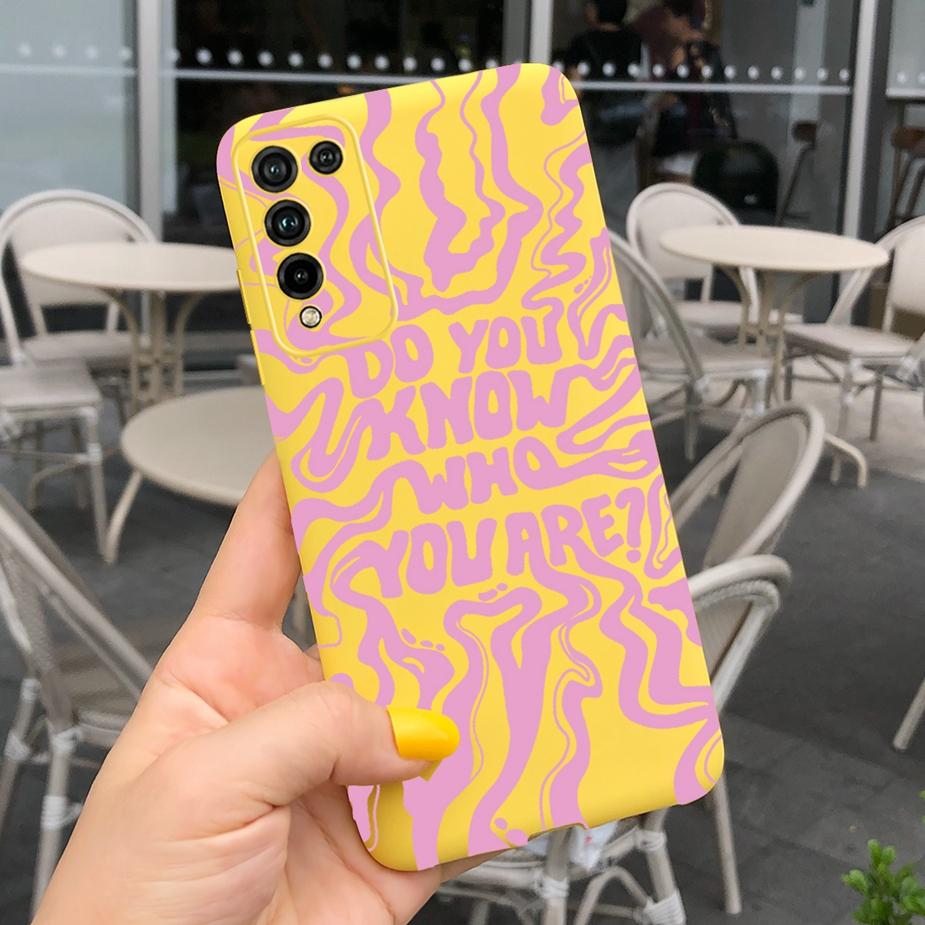 For Huawei Honor 10X Lite Case DNN-LX9 New Fashion Candy Painted Cover For Honor10X Lite Honor 10 X Lite Phone Cases Soft Bumper