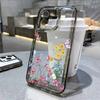 Модный чехол для телефона с цветами для iPhone 16 15 11 12 14 13 Pro Max Mini SE2 7 8 Plus Ударопрочный прозрачный силиконовый чехол Fundas
