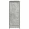 Shoe Cabinet Concrete Grey 11.6 x 13.4 x 29.9 in (29.5 x 34 x 76 cm) Particleboard