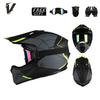 Full Face Off-Road Motorcycle Helmet Adventure Riding DOT Certified ABS Shell