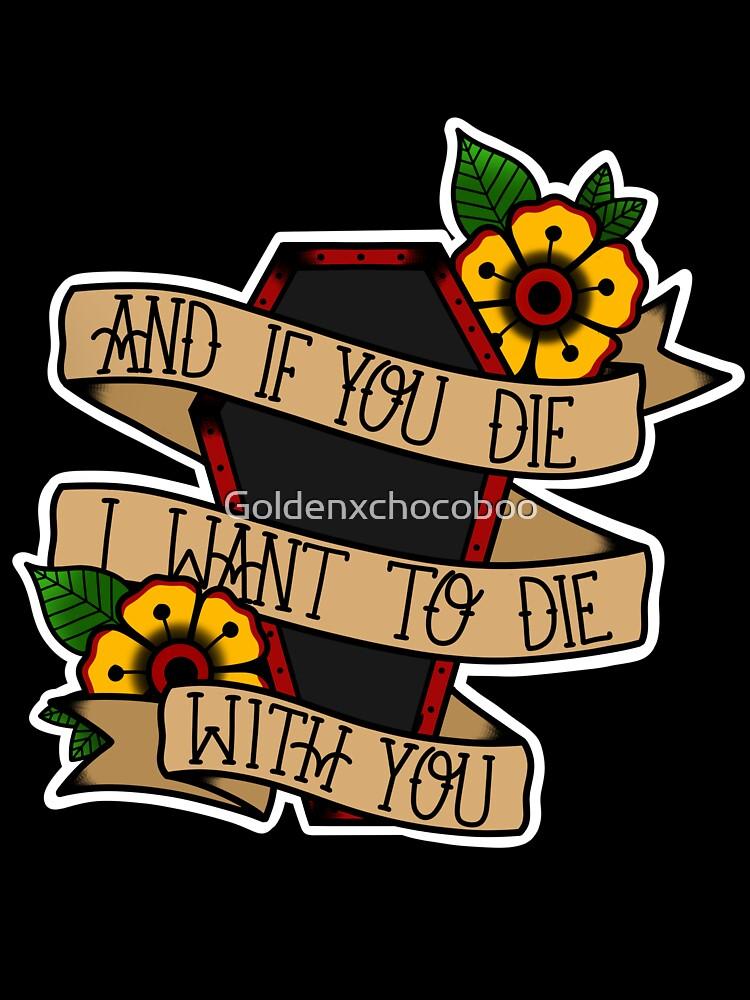My Chemical Romance And if you die. Oversized T-Shirt