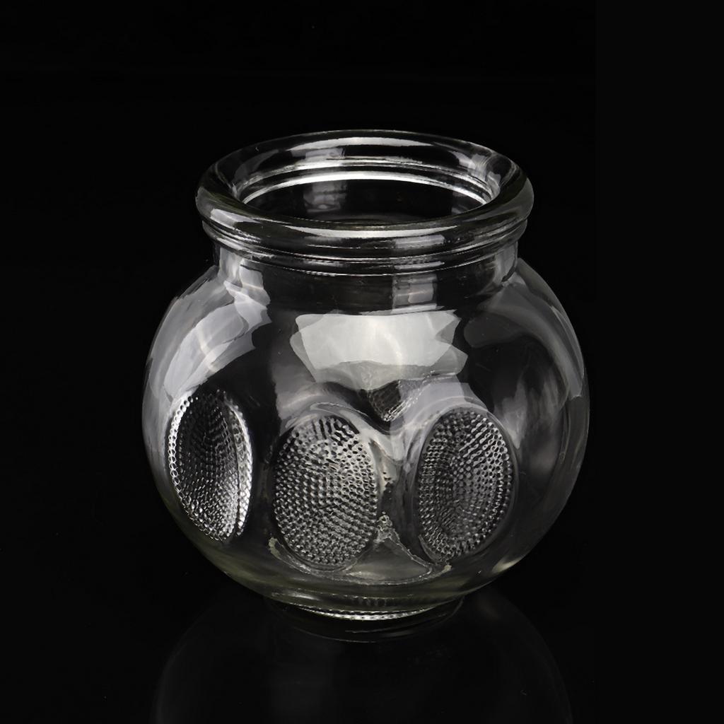 Набор из 16 стеклянных банок для банок с огнем, китайская иглоукалывание, вакуумный массаж, терапия