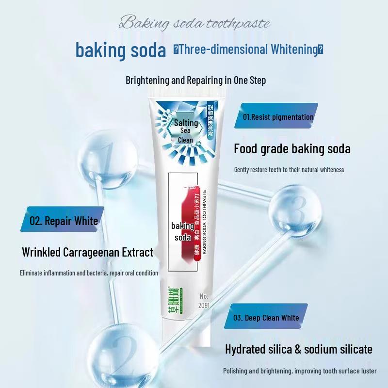Caoshanhu Well Salt Stain Removal Baking Soda Toothpaste