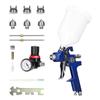 HVLP Car Paint Spraying Tool Set 600CC Large Capacity Air Sprayer Stainless Steel Airbrush Kit Auto