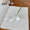 Single Stem Artificial Flower Calla Lily Flowers, Flexible Branches Realistic EVA Faux Flower, Soft Touch Fake Lilies Flowers for Home Wedding