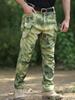 Мужские спортивные флисовые брюки для треккинга, спортивные штаны, многокарманные брюки, городские теплые брюки карго